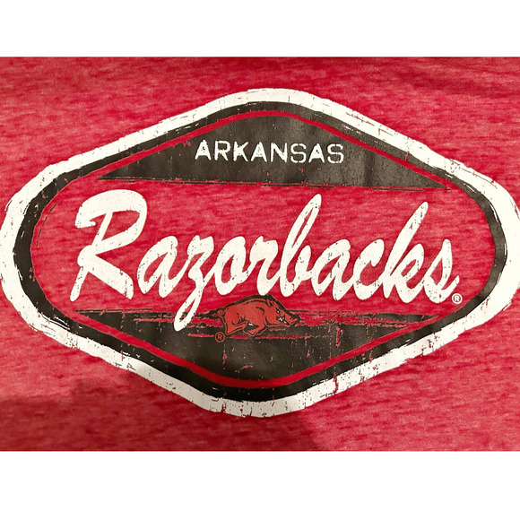 🛍️ Sideline Apparel Arkansas Razorbacks Nightgown Womens Size S NEW - Picture 2 of 6